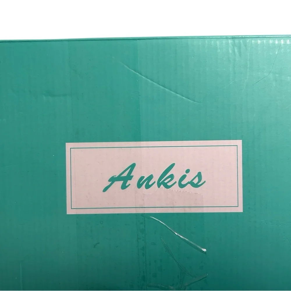Ankis Nude Pointed‑Toe Block Heel Pumps – Size 9 – Elegant & Versatile - Picture 7 of 8